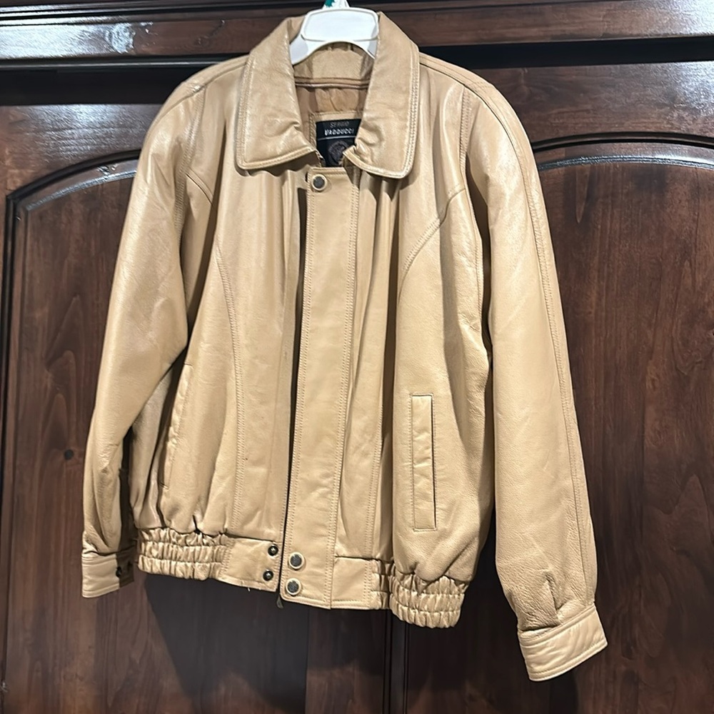 Men’s soft leather jacket